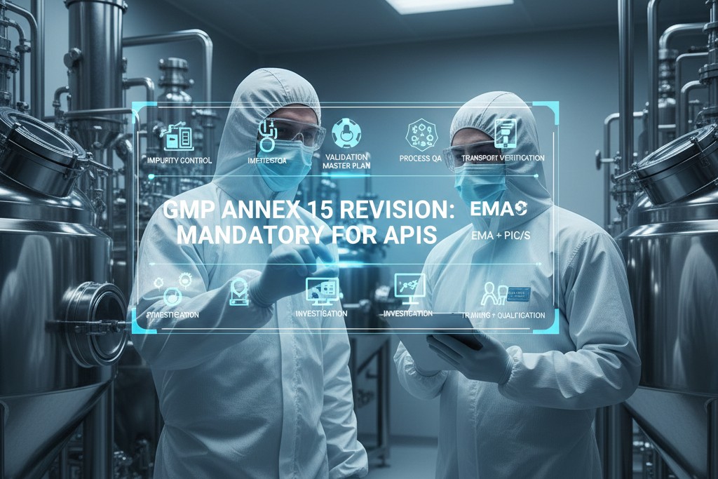 Concept paper on the revision of the guidelines on Good Manufacturing Practice for medicinal products - Annex 15 - Qualification and Validation