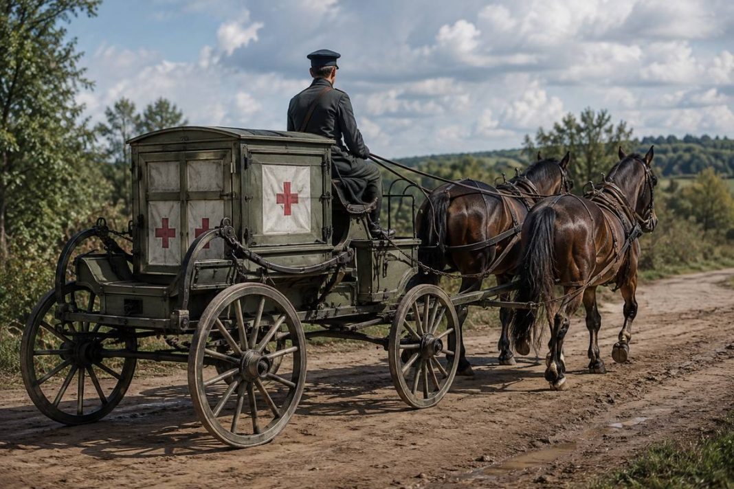 Аптечная повозка образца 1799 года