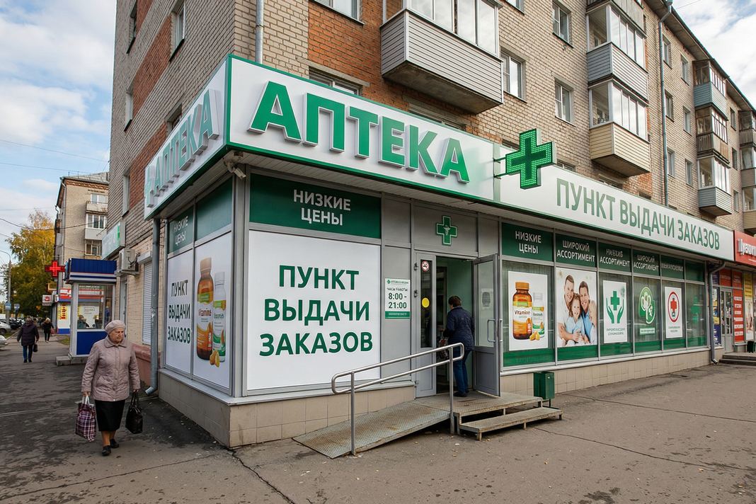 Аптека - пункт выдачи заказов