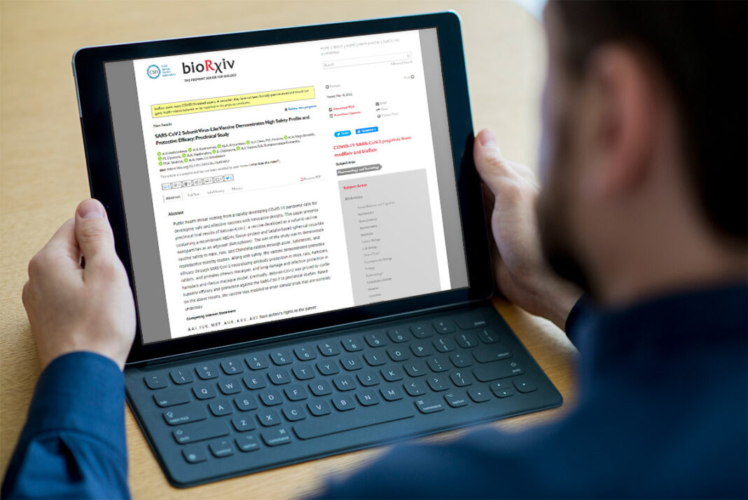 biorxiv Бетувакс на BioRxiv