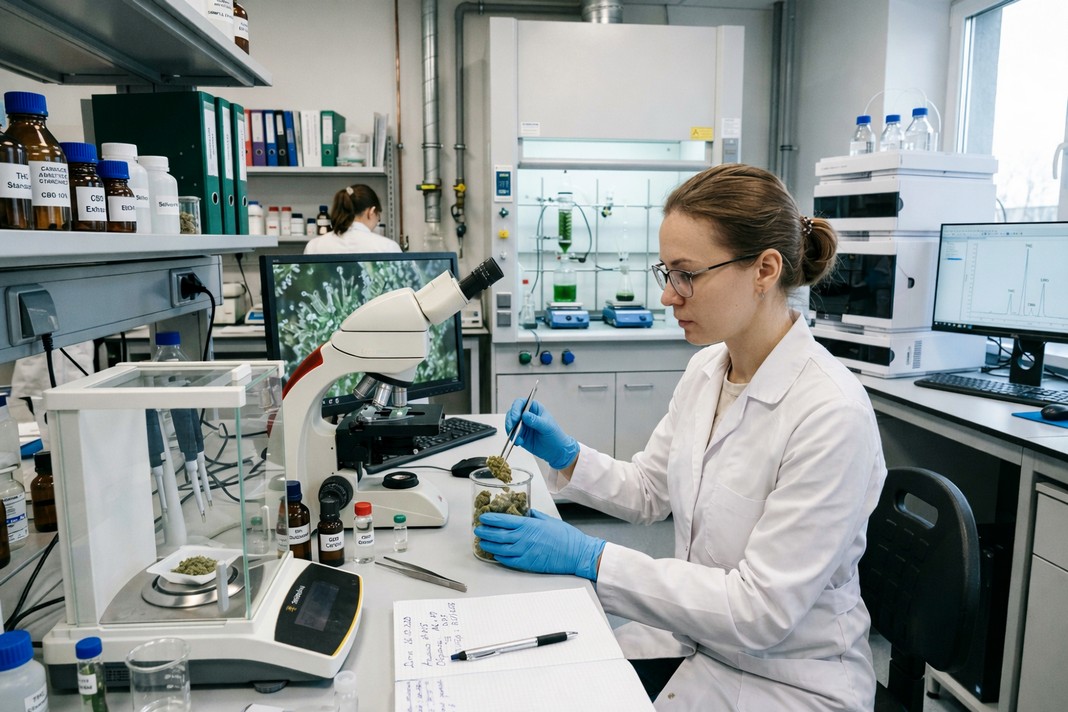 исследование каннабиса
