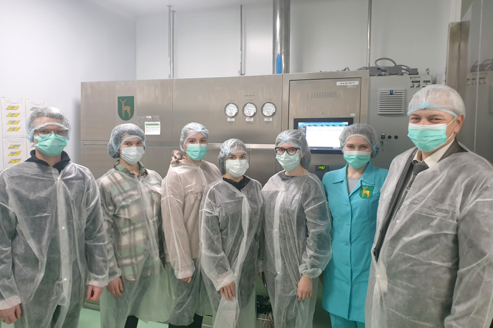 «Эндофарм» развивает сотрудничество с профильными образовательными организациями 1 экскурсия студентов на Эндофарм