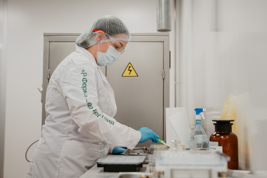 инновационная GMP-лаборатория для подготовки кадров «Р-Фарм»