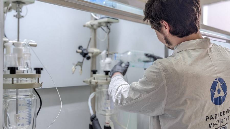 опытная установка синтеза сорбента для производства нового типа генераторов галлия-68 опытная установка синтеза сорбента для производства нового типа генераторов галлия-68