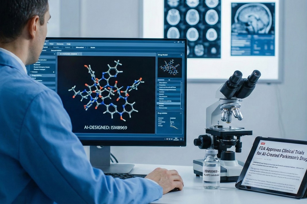 FDA одобрило испытания созданного ИИ препарата