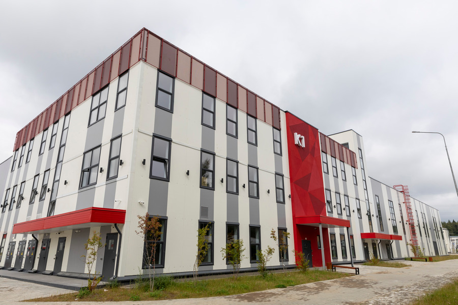 Новый промышленный корпус на площадке «Алабушево» особой экономической зоны (ОЭЗ) «Технополис Москва»