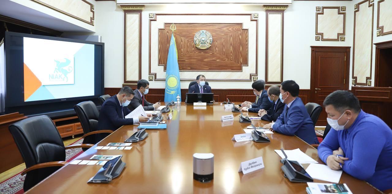 kaza Нурлан Ногаев принял делегацию иранской компании «NIAK»