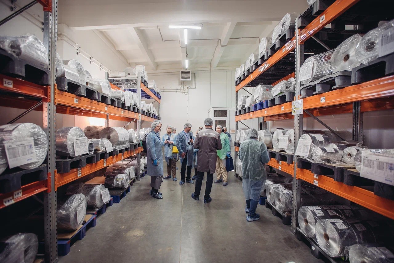 В рамках второго дня форума PharmPRO в Туле открылось уникальное производство 3 Фабрика упаковки «МИЛК»