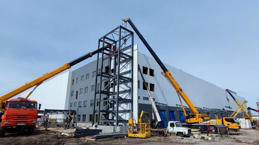 Строительство логистического склада Строительство логистического склада