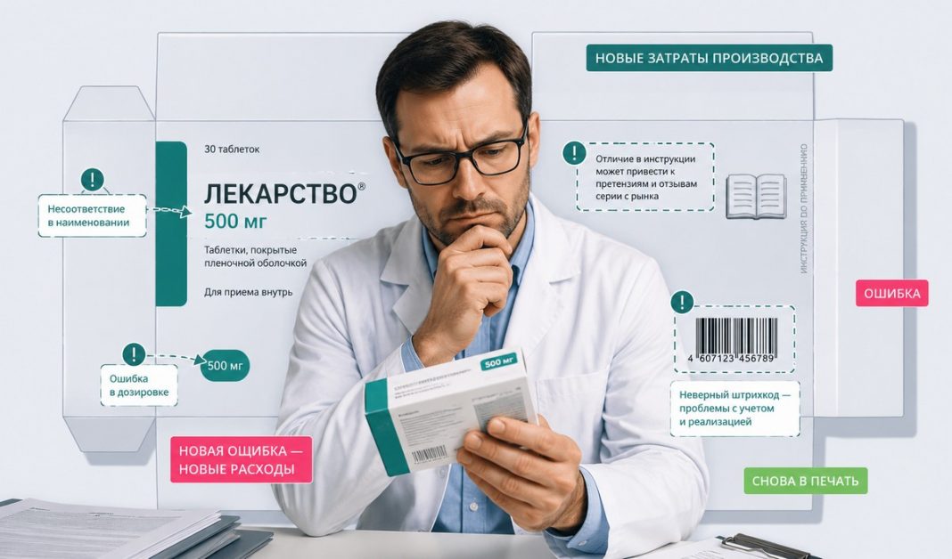 стоимость ошибок на упаковке