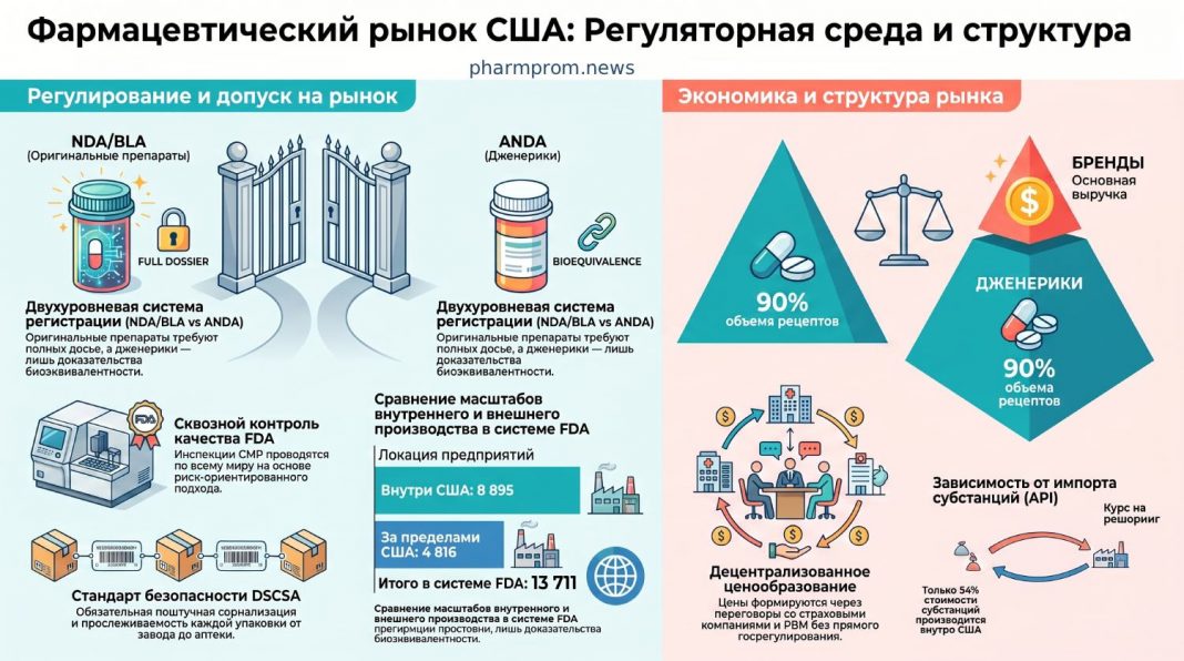 Фармацевтика США