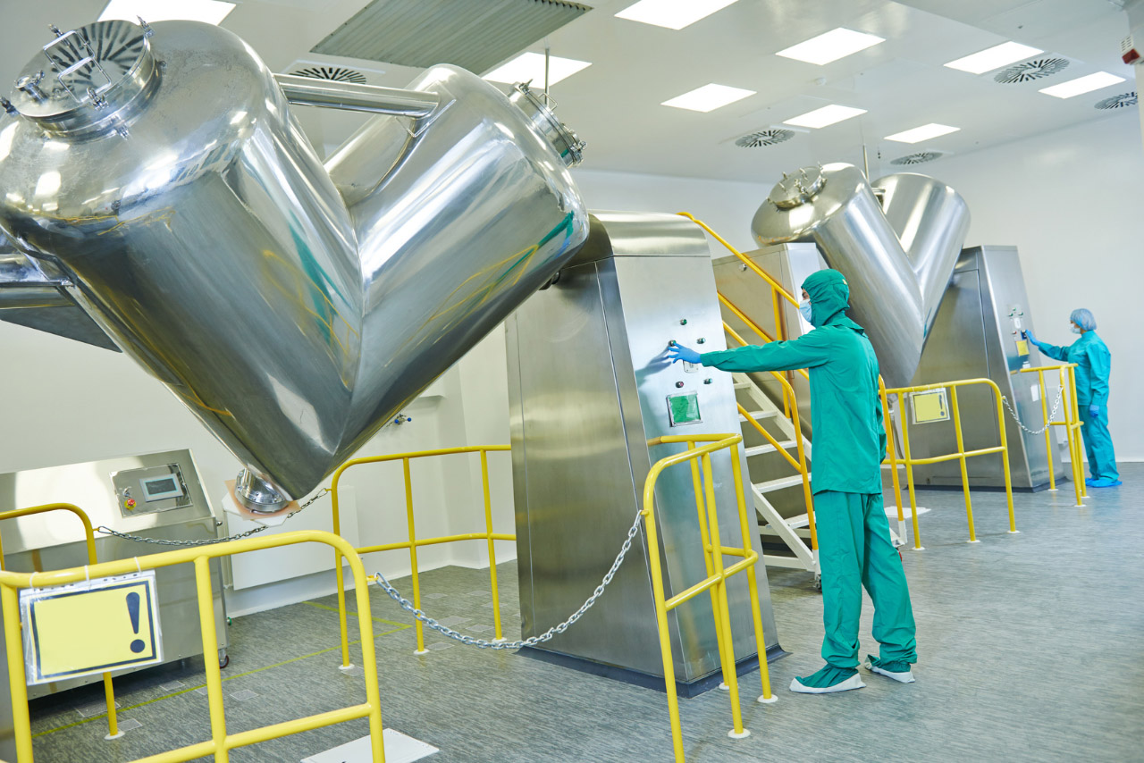 pharmaceutical factory