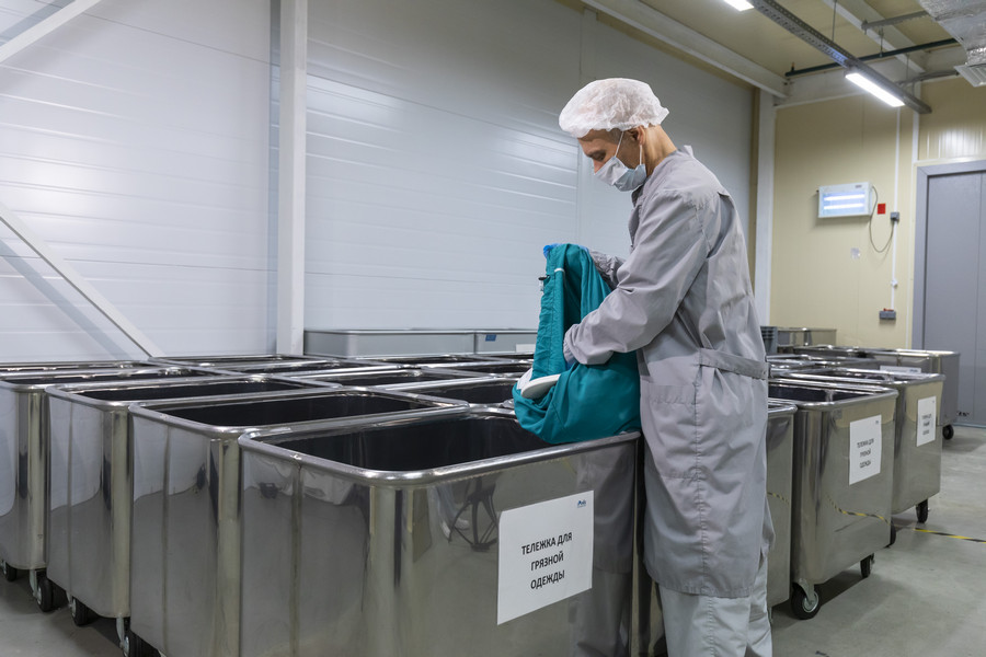 Инновационная прачечная из ОЭЗ «Технополис Москва» увеличивает мощности 1 Инновационная прачечная