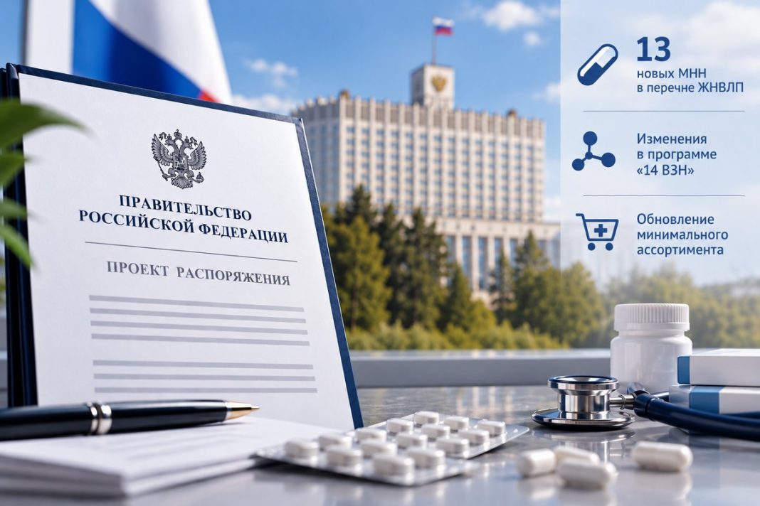 Минздрав предложил расширить перечень ЖНВЛП