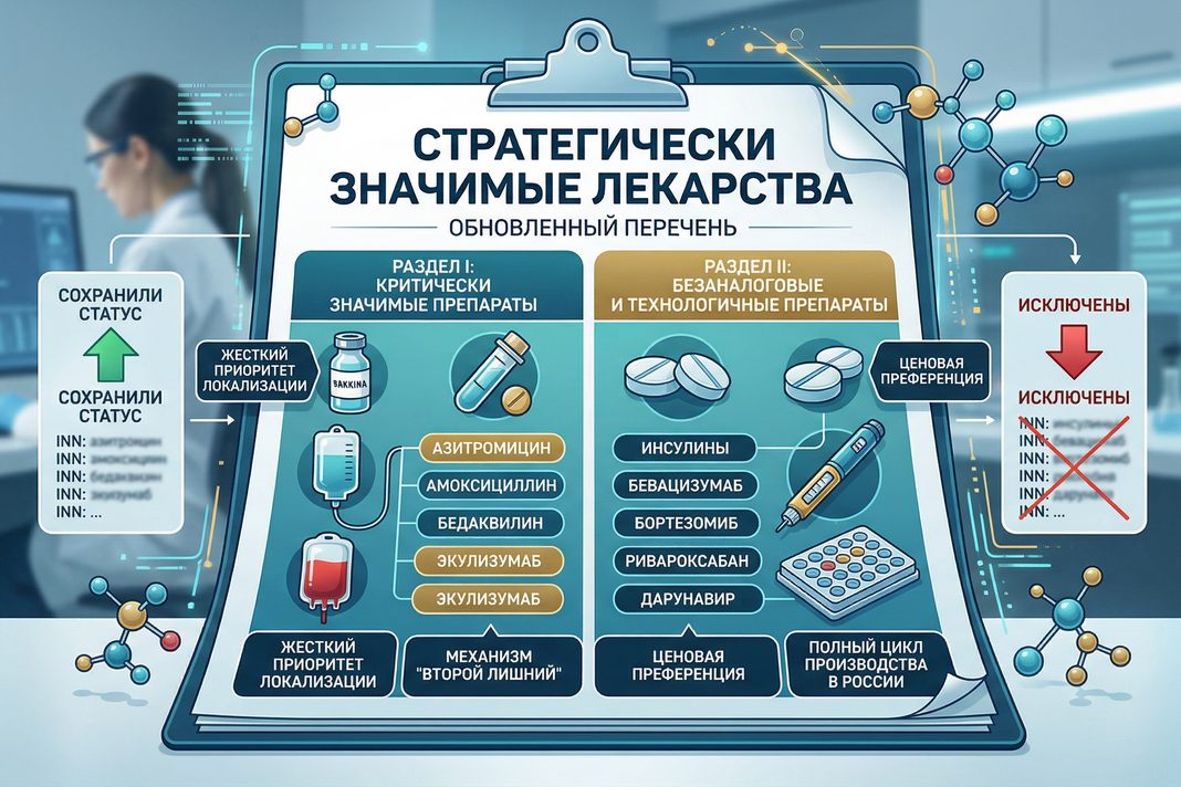 стратегически значимые лекарственные средства